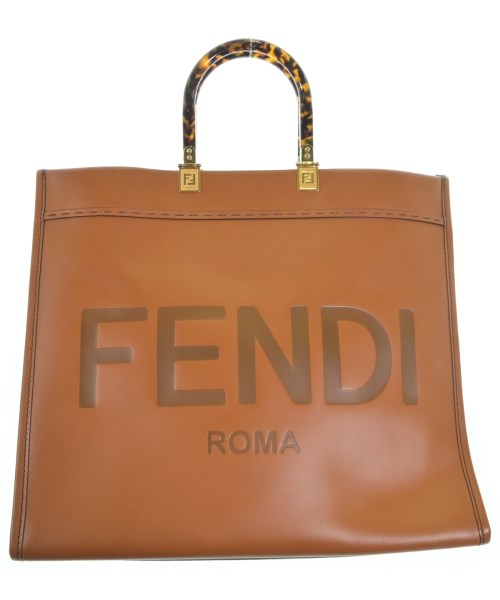 FENDI フェンディトートバッグ レディース - 茶【中古】【古着】