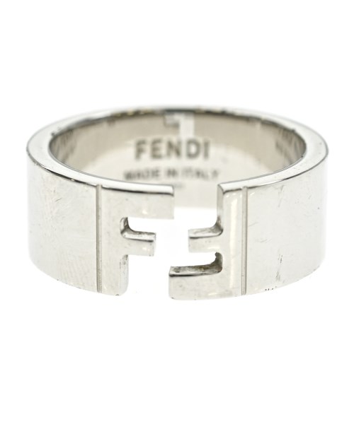 FENDI フェンディ リング レディース M シルバー 【中古】【古着】