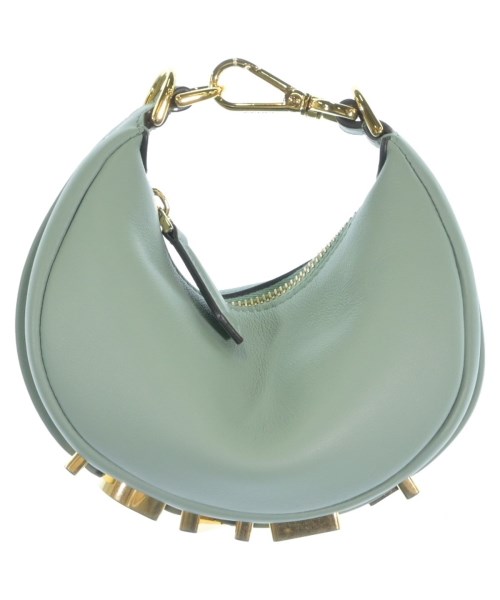 FENDI フェンディ ハンドバッグ レディース - 緑 【中古】【古着】