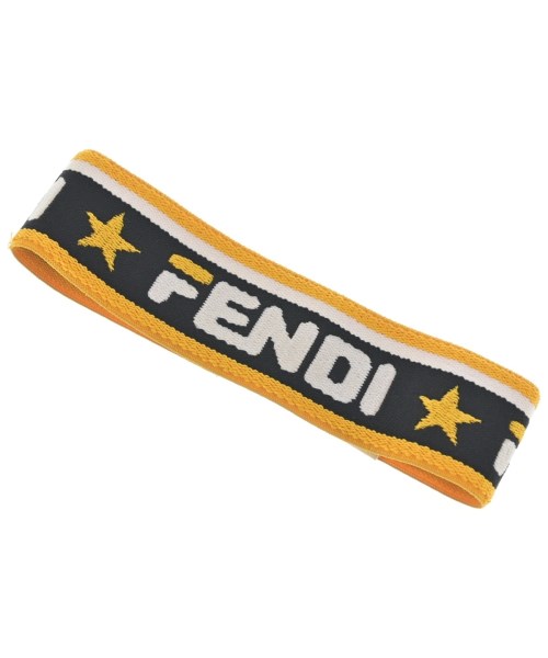 FENDI フェンディ ヘアアクセサリー レディース TU 黄x黒x白 【中古】【古着】 6,776円