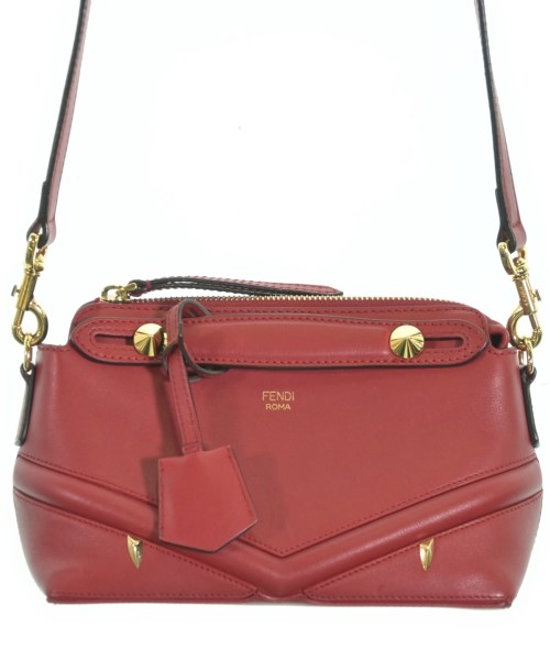 FENDI フェンディ ショルダーバッグ レディース - 赤 【中古】【古着】