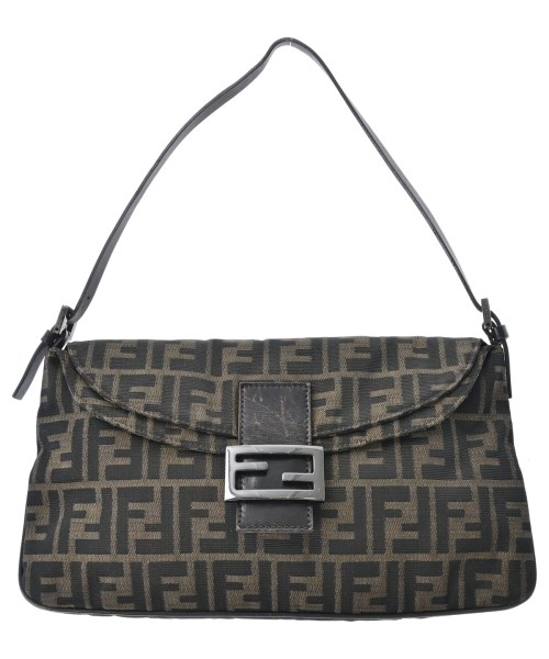 FENDI フェンディハンドバッグ レディース - 茶系(総柄)【中古】【古着】