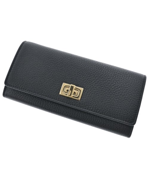 FENDI フェンディ札入れ・コインケース レディース - 黒【中古】【古着】