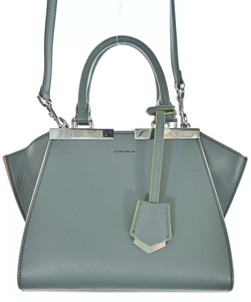 FENDI フェンディハンドバッグ レディース - 緑【中古】【古着】