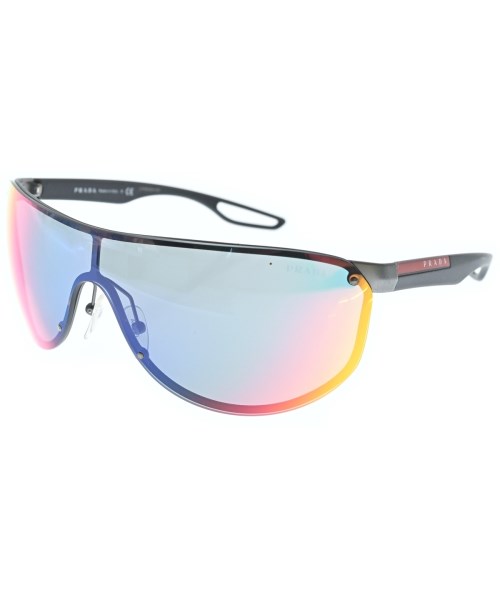 PRADA SPORT プラダスポーツ サングラス レディース - 黒x青系x黄等 【中古】【古着】