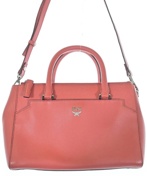 MCM エムシーエム ショルダーバッグ レディース - 赤 【中古】【古着】