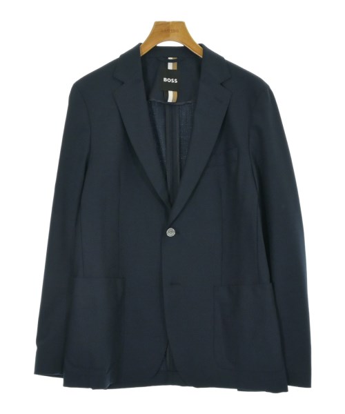 HUGO BOSS ヒューゴボスカジュアルジャケット メンズ 50(XL位) 紺【中古】【古着】