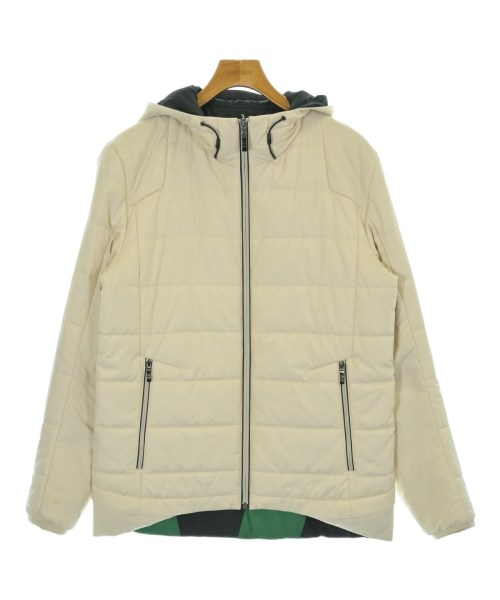 HUGO BOSS ヒューゴボス ダウンジャケット/ダウンベスト メンズ S アイボリー 【中古】【古着】