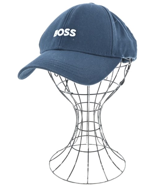 HUGO BOSS ヒューゴボス キャップ メンズ ONE 紺 【中古】【古着】
