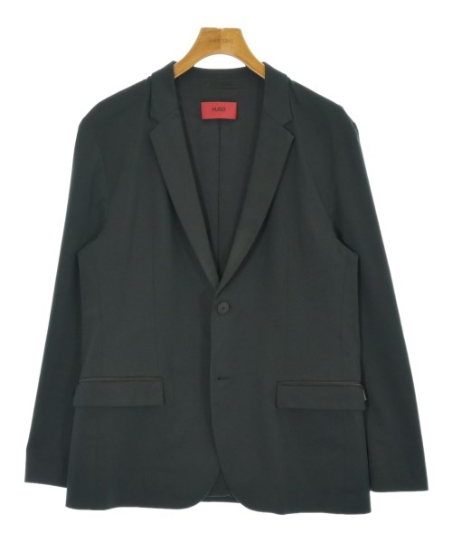 HUGO BOSS ヒューゴボスカジュアルジャケット メンズ 50(XL位) 黒【中古】【古着】