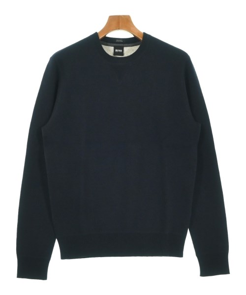HUGO BOSS ヒューゴボスニット・セーター メンズ S 紺【中古】【古着】
