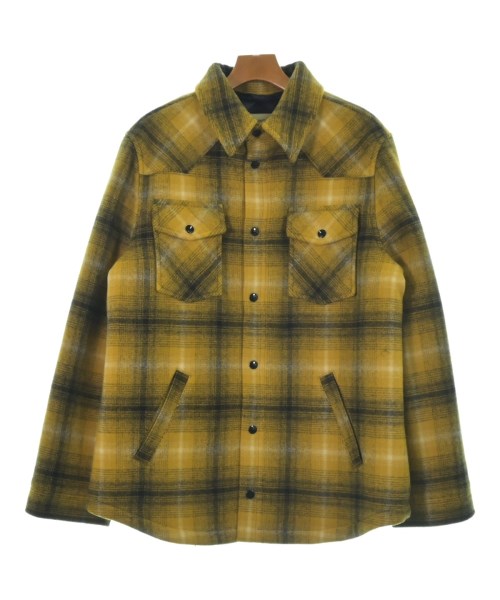 CELINE セリーヌブルゾン(その他) メンズ 44(S位) 黄x黒(チェック)【中古】【古着】|RAGTAG(ブランド古着のラグタグ)