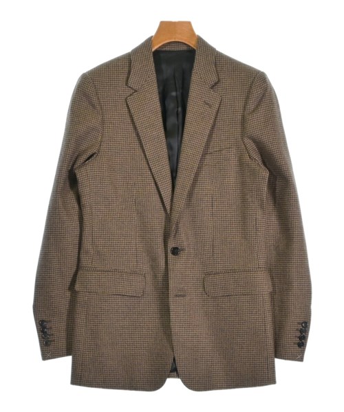 CELINE セリーヌジャケット メンズ 44(S位) 茶xベージュ(千鳥格子)【中古】【古着】｜RAGTAG（ブランド古着のラグタグ）