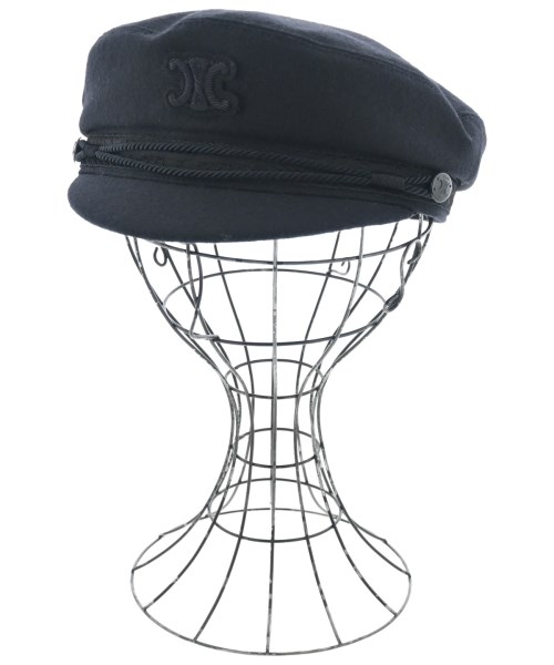 楽天市場】セリーヌ CELINE キャスケット 帽子 マカダム デニム/レザー