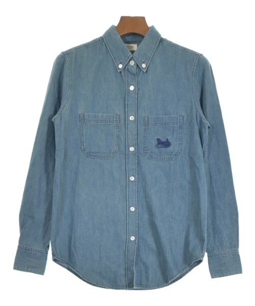 CELINE セリーヌ　フリルデニムシャツ　XS CELINE セリーヌフリルデニムシャツXS