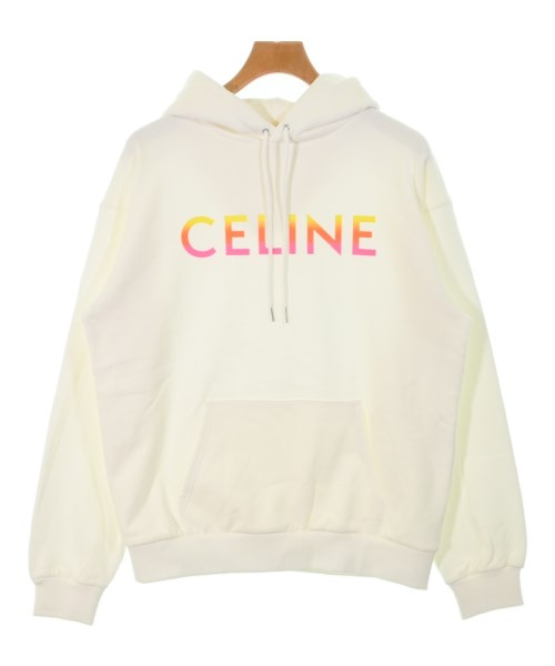 CELINE セリーヌパーカー メンズ M 白【中古】【古着】