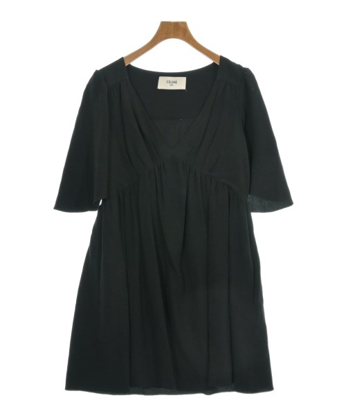 CELINE セリーヌ ワンピース レディース 40(M位) 黒 【中古】【古着】