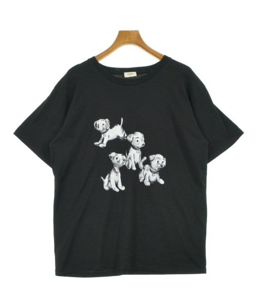 CELINE セリーヌ Tシャツ・カットソー メンズ M 黒x白 【中古】【古着】