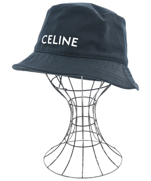 CELINE セリーヌハット メンズ L 黒【中古】【古着】