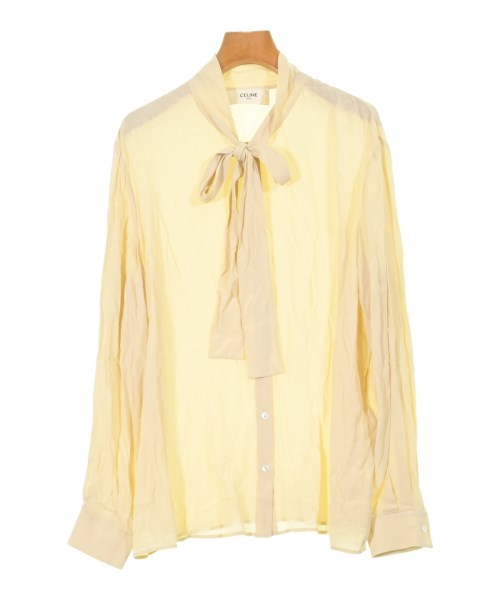 CELINE セリーヌブラウス レディース 44(L位) ベージュ【中古】【古着】｜RAGTAG（ブランド古着のラグタグ）