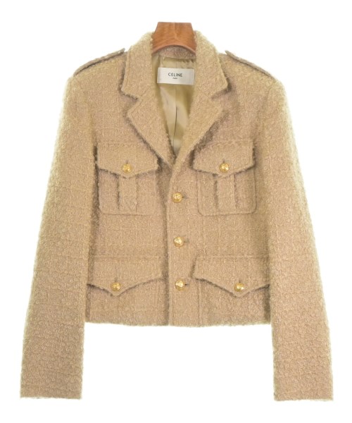 楽天市場】セリーヌ ジャケット ノーカラー レディース 34サイズ