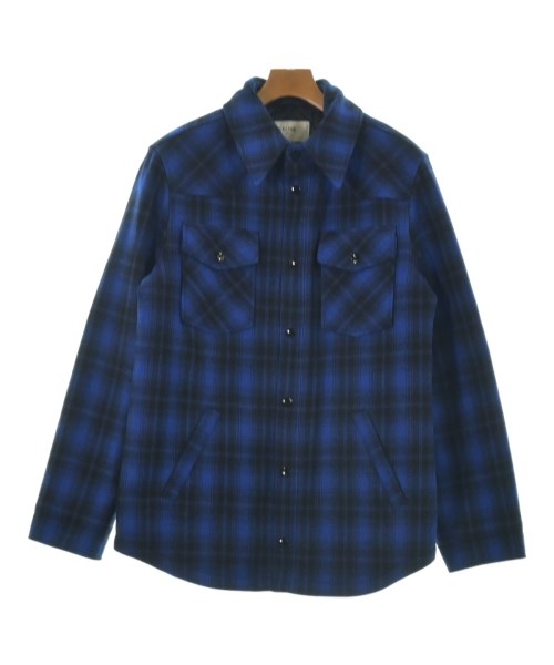 CELINE セリーヌブルゾン（その他） メンズ 44(S位) 青x黒(チェック)【中古】【古着】｜RAGTAG（ブランド古着のラグタグ）