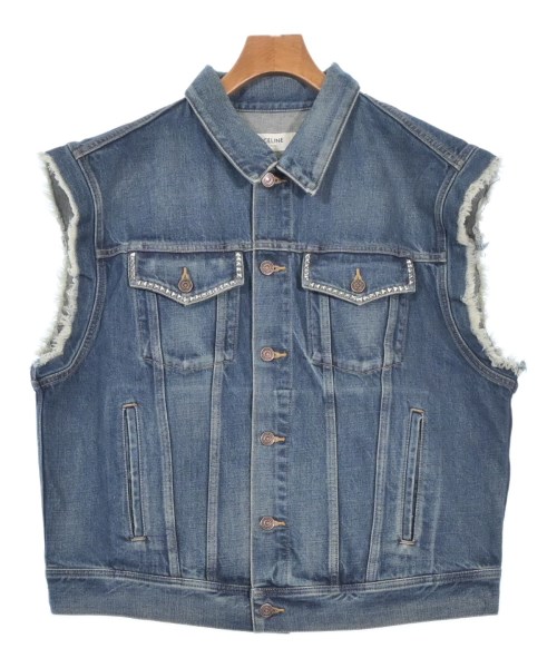 楽天市場】セリーヌ CELINE デニム ジャケット ショート ブルゾン
