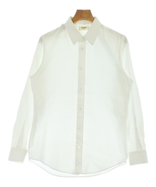 CELINE セリーヌカジュアルシャツ メンズ -(M位) 白【中古】【古着】|RAGTAG(ブランド古着のラグタグ)