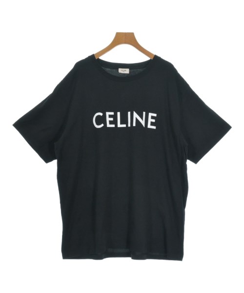 CELINE セリーヌ Tシャツ・カットソー メンズ XXL 黒 【中古】【古着】