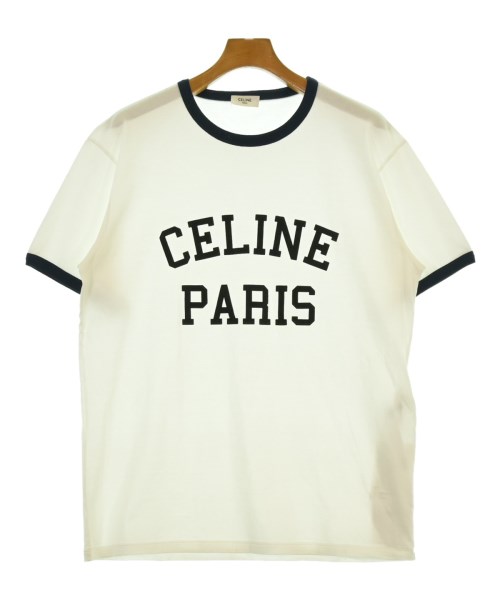 CELINE セリーヌ Tシャツ・カットソー メンズ XS 白 【中古】【古着】