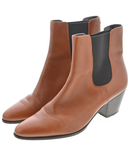 CELINE セリーヌ ブーツ レディース EU37(23.5cm位) 茶 【中古】【古着】