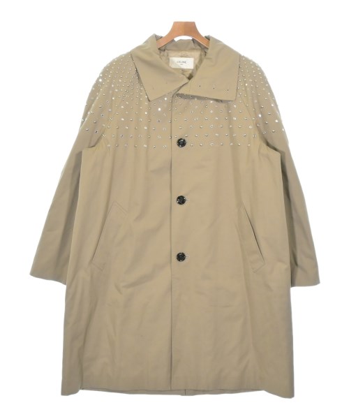 CELINE セリーヌ コート メンズ 46(M位) ベージュ 【中古】【古着】