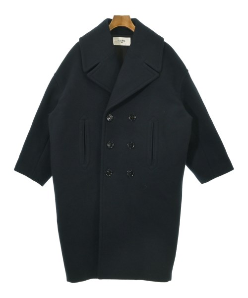 CELINE セリーヌ ピーコート レディース 34(XXS位) 紺 【中古】【古着】
