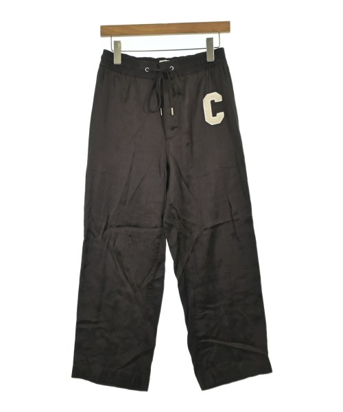 CELINE セリーヌパンツ（余分の物） レディース 34(XXS位) 茶xベージュ【中古】【古着】