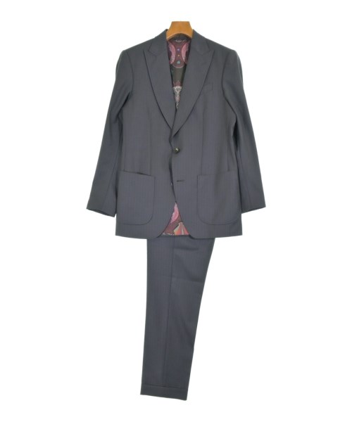 ETRO エトロビジネス メンズ 44(S位) 薄墨色xさくら色(総柄)【中古】【古着】
