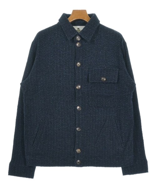 ETRO エトロブルゾン（余分の物） メンズ L 紺系【中古】【古着】