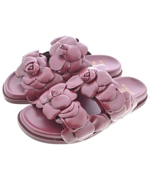 VALENTINO ヴァレンティノサンダル レディース EU36 1/2(23cm位) エンジ【中古】【古着】