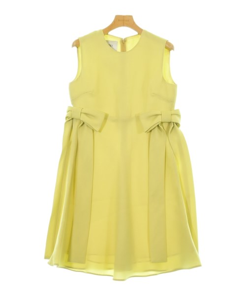 VALENTINO ヴァレンティノワンピース レディース 40(M位) 黄緑【中古】【古着】