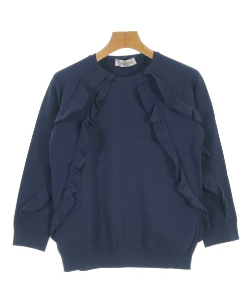 VALENTINO ヴァレンティノニット・セーター レディース S 紺【中古】【古着】