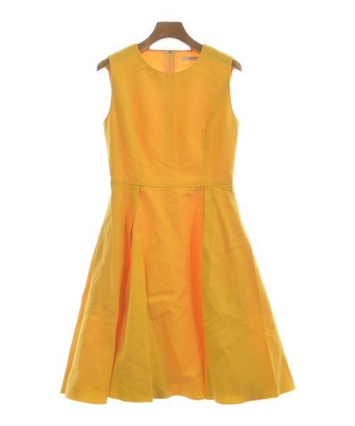 FOXEY フォクシー ワンピース レディース 38(S位) 黄 【中古】【古着】