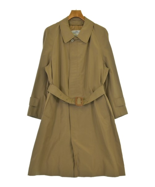 AQUASCUTUM アクアスキュータム トレンチコート メンズ -(XL位) カーキ 【中古】【古着】