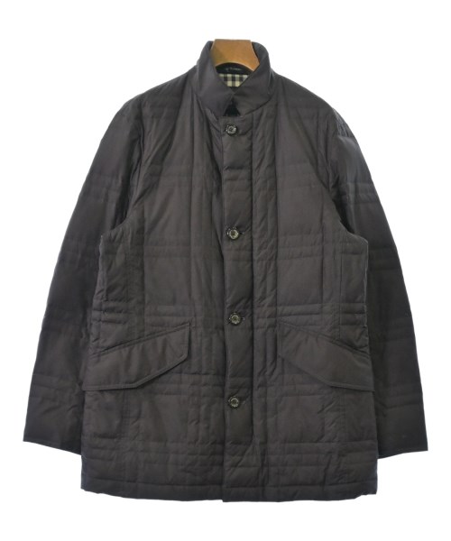 AQUASCUTUM アクアスキュータムコート（余分の物） メンズ L 茶【中古】【古着】