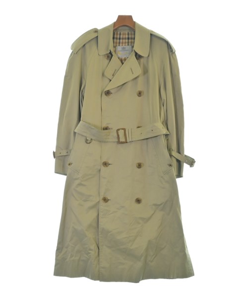 AQUASCUTUM アクアスキュータムトレンチコート メンズ -(XL位) カーキ【中古】【古着】