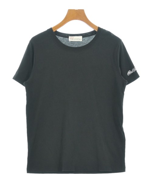 RED VALENTINO - 美品 RED VALENTINO レッドヴァレンティノ リボンデザイン グランジ 半袖 Tシャツ M ブラック レディース 古着 中古 USED 中古・古着通販】RED VALENTINO (レッドヴァレンティノ) フリル