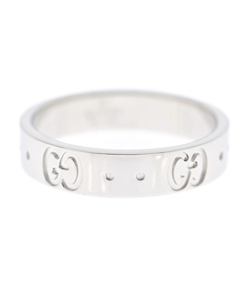 GUCCI グッチリング レディース 9 K18WG【中古】【古着】｜RAGTAG（ブランド古着のラグタグ）
