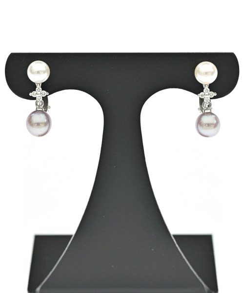 楽天市場】タサキ K18ホワイトゴールド ピアス 中古 : ジェム