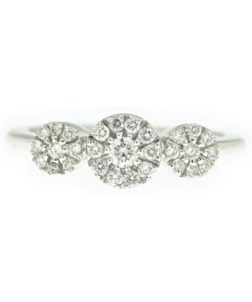 DAMIANI ダミアーニリング レディース 14.5 K18WG【中古】【古着】|RAGTAG(ブランド古着のラグタグ)