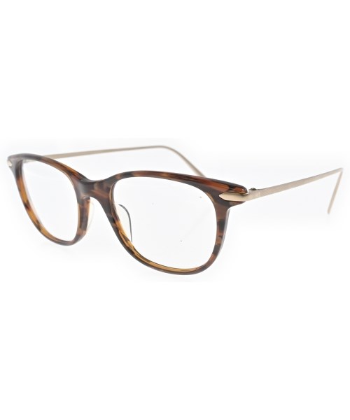 EnaLloid エナロイドメガネ レディース - 茶系xゴールド【中古】【古着】