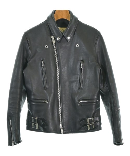 666 トリプルシックス ライダース メンズ 34(S位) 黒 【中古】【古着】