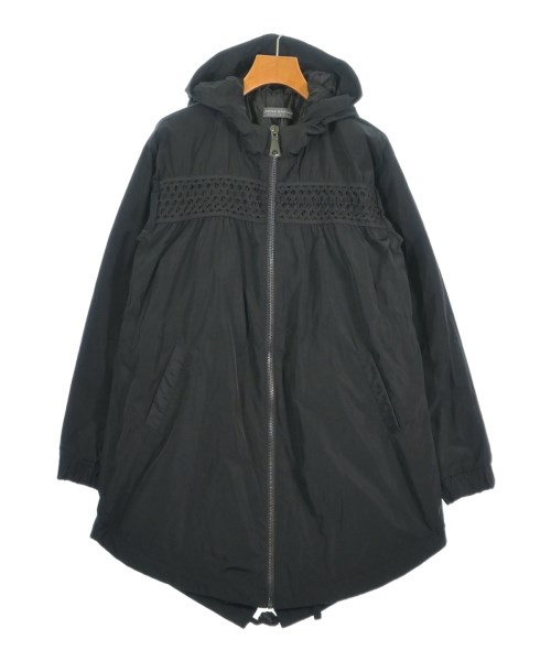 ANNA BASSANI アンナバッサーニコート（余分の物） レディース -(L位) 黒【中古】【古着】